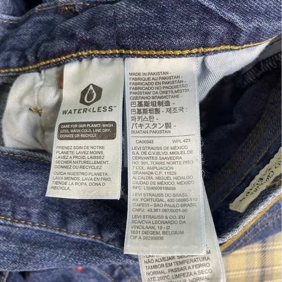 Men’s Original Levi’s 501’s Straight Leg size 38x32 - Picture 7 of 11